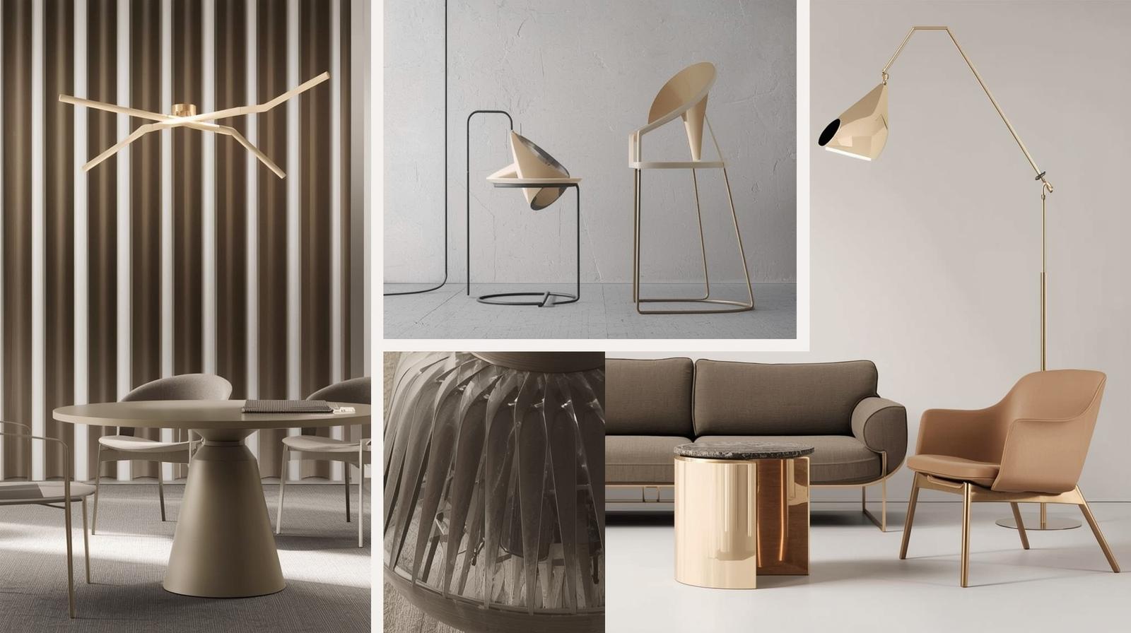 как металл меняет восприятие мебели